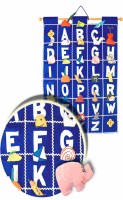 ABC Wall Hanging -- Royal Blue
