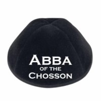 Abba of the Chosson Kippah