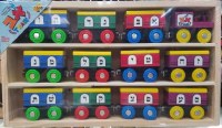 Alef Beis Wooden Train