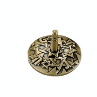 Antique-Bronze Finish Collector's Draydel with Gift Pouch