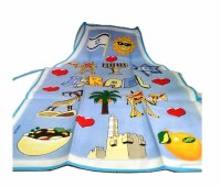 Apron with Israel Pictures