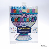 Chanukah LED Lights Window Decoration