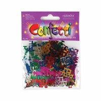 Bat Mitzvah Multi Colored Confetti