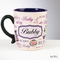 "Bubby" Handpainted Ceramic Mug, 15 oz.