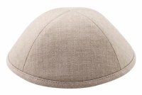 Cool Kippah Beige Linen 4 Part #3