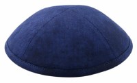 Cool Kippah Blue Tie Dye Suit Material 4 Part 19cm