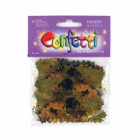Star of David Gold Colored Confetti