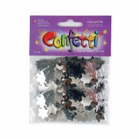 Star of David Silver Confetti