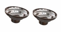 Oil and Candle Holder Nickel Plated 2 Pack
