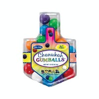 Chanukah Gumballs in Draydel Shaped Box