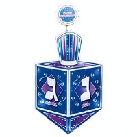 Chanukah LED Draydel Window Decoration