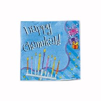 "Chanukah Sparkle"TM Luncheon Napkin - 13", 16/Package