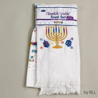 "Chanukah Sparkle"TM Towel Set