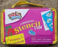 Chanukah Stencil Fun Packet