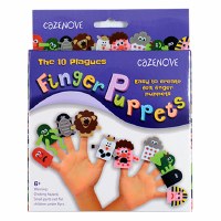 Create Your Own 10 Plagues Finger Puppets