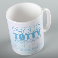 Jewish Phrase Mug I am a Proud Totty of an Awesome Son 11oz