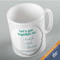 Jewish Phrase Mug Let's Get Together To... 11oz