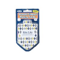 Draydel Shaped Chanukah Playing Cards