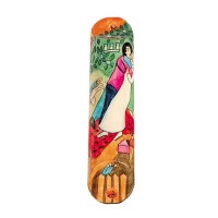 Yair Emanuel Wooden Round Mezuzah 12cm - Dancing