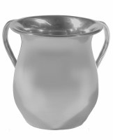 Yair Emanuel Washing Cup Mirrored Grey Steel
