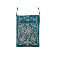 Yair Emanuel Embroidered Handbag - Blue Oriental