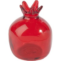 Yair Emanuel Glass Pomegranate Large Red