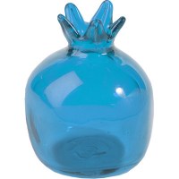 Yair Emanuel Glass Pomegranate Large Blue
