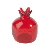 Yair Emanuel Glass Pomegranate Small Red