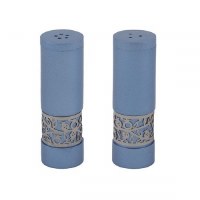Salt and Pepper Shakers Blue Designed by Yair Emanuel