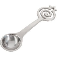 Yair Emanuel Small Spoon with Pomegranate Swirl