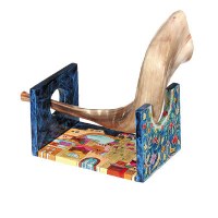 Yair Emanuel Shofar Stand Jerusalem - Small