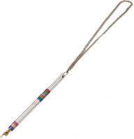 Yair Emanuel Anodized Aluminum Torah Pointer with Multicolored Stripes