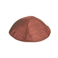 Yair Emanuel Polysilk Kippah - Red