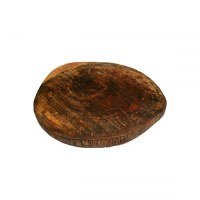 Yair Emanuel Challah Board Round Mango Wood