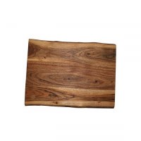 Yair Emanuel Challah Board Oblong Mango Wood with Feet