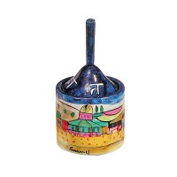 Yair Emanuel Painted Dreidel Box Jerusalem Design