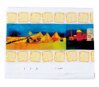"Exodus to Freedom" (TM) Plastic Tablecover, 54" x 88"