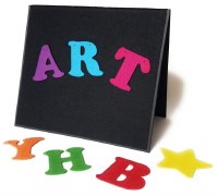 My Felt Story Felt Flannel Board Black