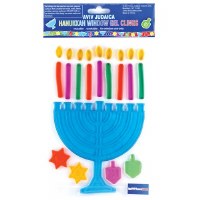 Chanukah Window Gel Clings