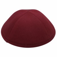 iKippah Maroon Cotton Size 2