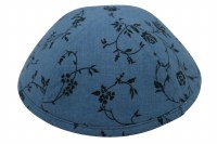 iKippah Blue Nightfall Bloom Design Size 2