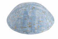 iKippah Uncorked Light Blue Size 2
