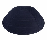 iKippah Navy Striped Suited Size 5