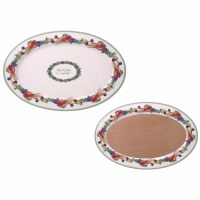 Jewish Museum Tesori Challah Plate with Insert