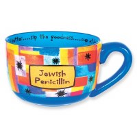 Jewish Penicillin Ceramic Soup Mug