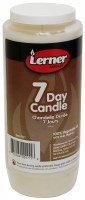 7 Day Yahrtzeit Candle Vegtable Oil Glass or Plastic Jar