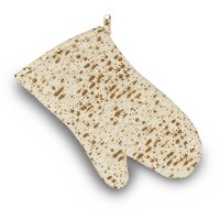 Oven Mitt Matzah Design