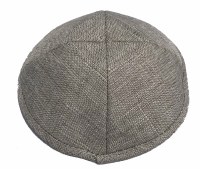 Kippah Stone Linen 16cm