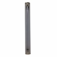 Mezuzah Case Aluminum Transparent Front 15cm