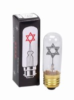 Memorial Bulb with Star of David